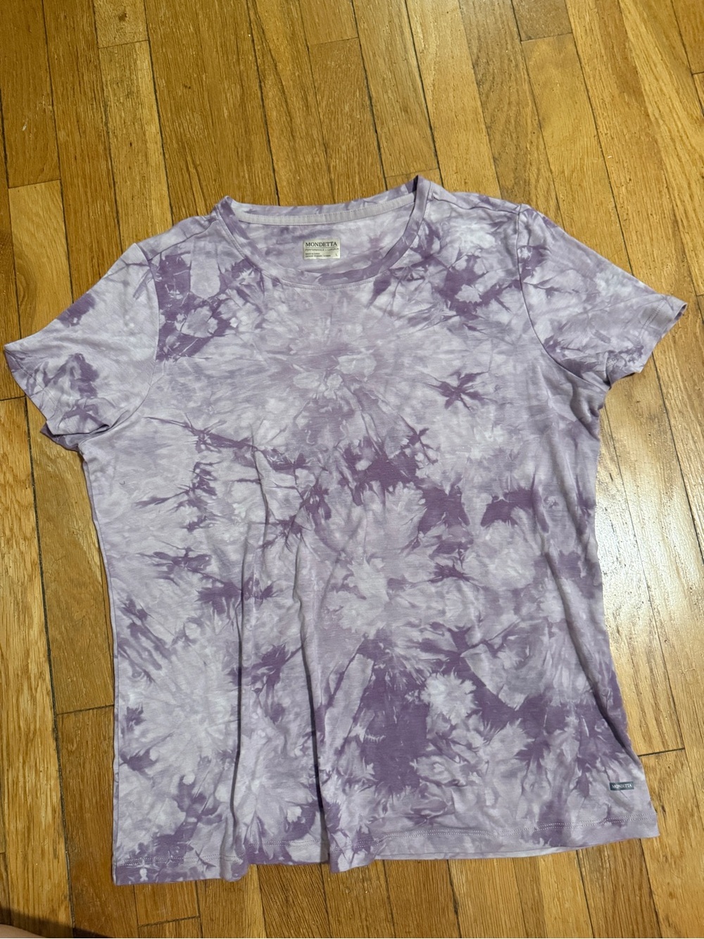 Mondetta tie dye short sleeve shirt L